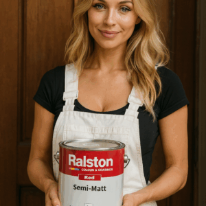 Ralston Red Semi-Matt - Laque Solvanté Haut de gamme