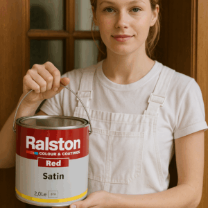 Ralston Red Satin -  Laque Solvanté Haut de gamme