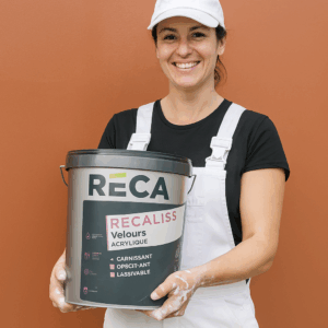 Recaliss Velours – La peinture veloutée haute opacité pour murs et plafonds intérieurs - Reca