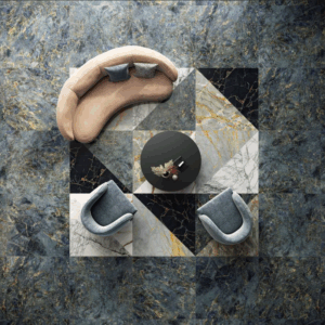 Sensi Signoria : Carrelage effet marbre raffiné en grès cérame pleine masse - ABK