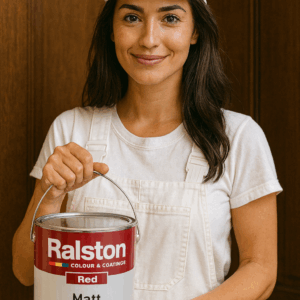 Ralston Red Matt - Laque solvanté Haut de gamme