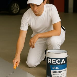 SOLCOAT PU – La peinture polyuréthane bi-composant pour sols intérieurs et extérieurs