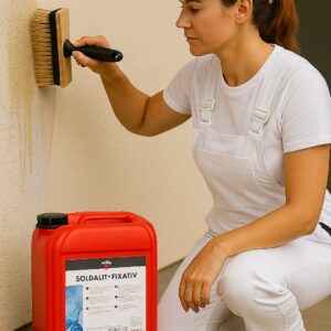 Soldalit-Fixativ : Le fixatif sol-silicate pour impression et dilution des systèmes Soldalit - KEIM
