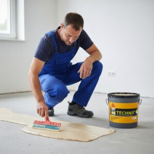 CEGE 100 TECHNIC – Colle haute performance pour PVC, Lino, Moquette et Douche