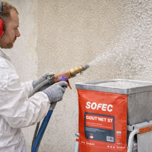 GOUT'NET ST : Enduit de projection Sac de 25kg