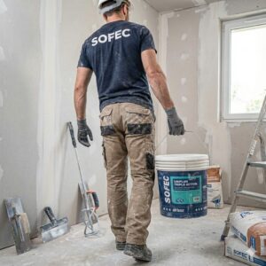 SOFEC UNIPLAN TRIPLE ACTION – L'enduit Airless 3-en-1 sans lissage