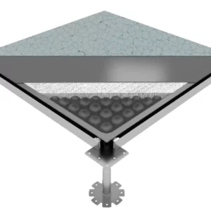 Full Steel : plancher technique en acier et ciment - GAMAFLOR