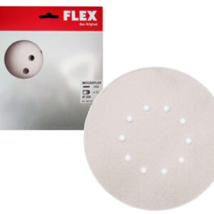 Moussflex : Abrasif rond extra fin gris Ø 225mm 12 pièces