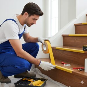 BANDE CARBORUNDUM : L'adhésif antidérapant haute sécurité (Rouleau 18,3 m x 36 mm)