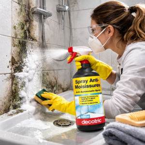 SPRAY ANTI-MOISISSURES : Le traitement choc à action immédiate (500 ml) - DECOTRIC