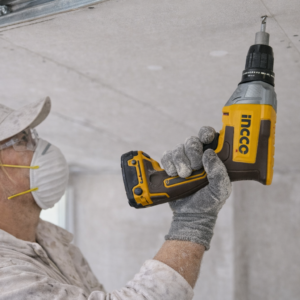 VISSEUSE À PLAQUE DE PLÂTRE P20S (20V) : L'outil expert avec moteur Brushless (5 embouts) - INGC