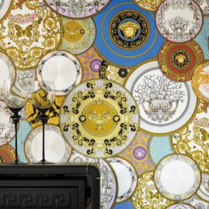 PAPIER PEINT VERSACE N°6 : L'exubérance du style iconique - MONTECOLINO