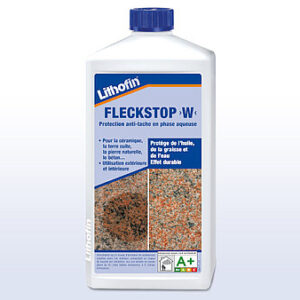 FLECKSTOP >W< – Imperméabilisant anti-taches invisible sans solvant – Lithofin