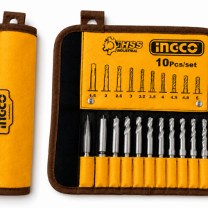 Lot de 10 forets et burins SDS Plus pour marteau perforateur